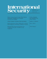 International Security   Volume 48, Issue 4 (Spring 2024)