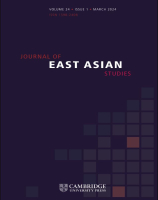 Journal of East Asian Studies  Vol. 24 Issue 1 (March  2024)