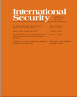 International Security  Volume 49, Issue 1 (Summer 2024) 