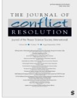 Journal of Conflict Resolution  Vol. 68, Issue 7 - 8 (August - September 2024)