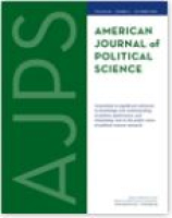 American Journal of Political Science  Volume 68, Issue 4, (October 2024)