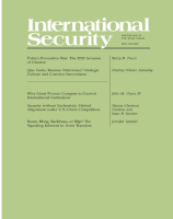 International Security   Volume 49, Issue 3 (Winter 2025) 