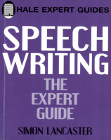 Speech Writing : The Expert Guide 