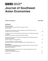 Journal of Southeast Asian Economies Volume 42, Issue 1 (April 2025)  