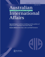 Australian Journal of International Affairs Volume 79 Issue 4 (August 2025)  