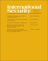 International Security Volume 50, Issue 2 (Fall 2025)  