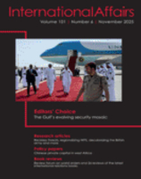 International Affairs Volume 101, Issue 6, November 2025