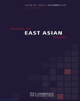 Journal of East Asian Studies  Volume 25 - Issue 3 - November 2025