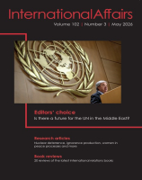 International Affairs Volume 102, Issue 3, May 2026  