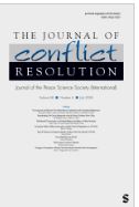 The Journal of Conflict Resolution Vol 68 Issue 6 July 2024